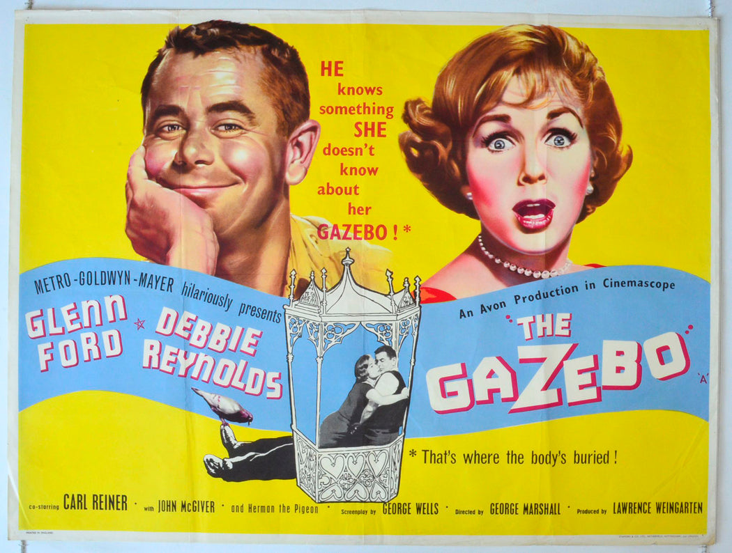 The Gazebo Original British Quad Poster - Movie Poster