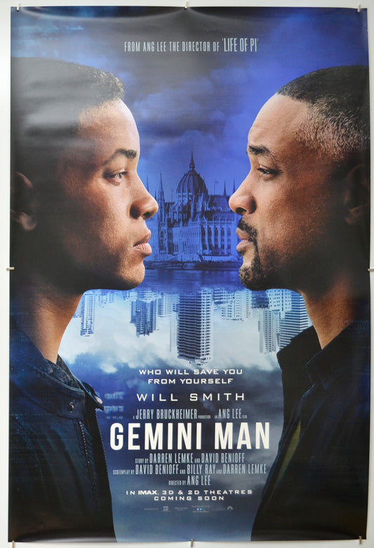 Gemini Man (Teaser / Advance Version) Original One Sheet Poster - Film Poster - Movie Poster  