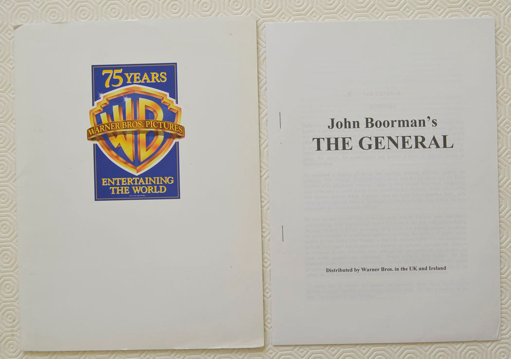 THE GENERAL Original Cinema Press Kit 