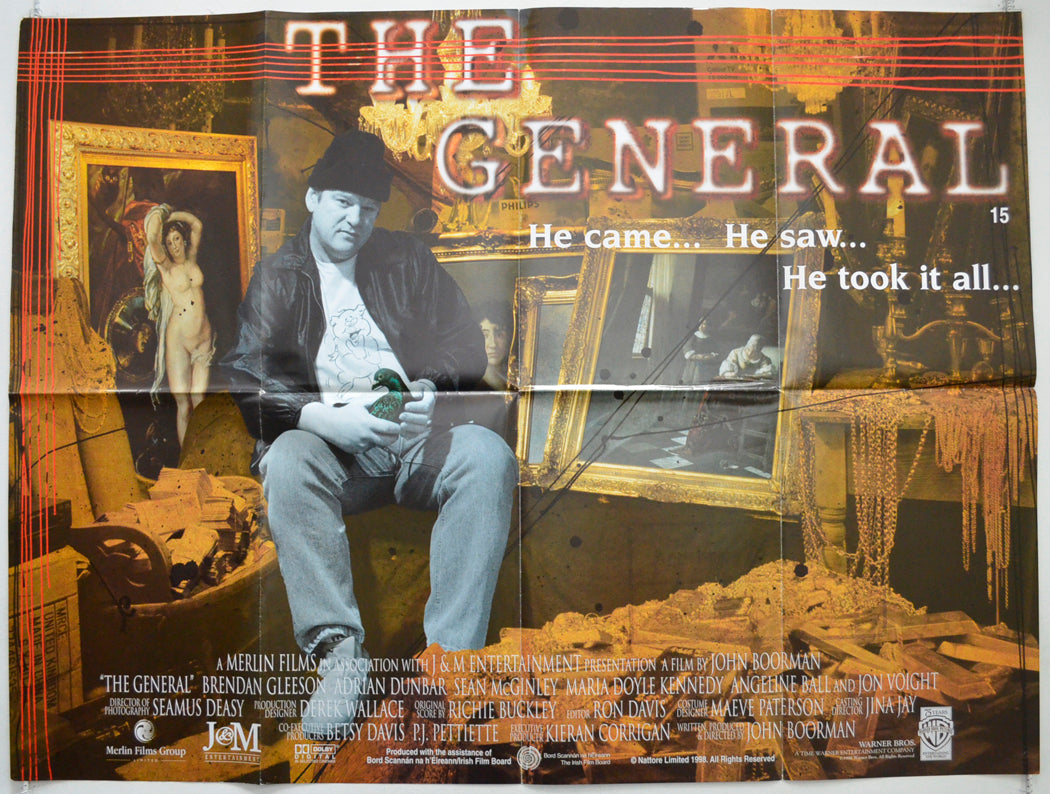 The General Original Quad Poster - Film Poster - Movie Poster  