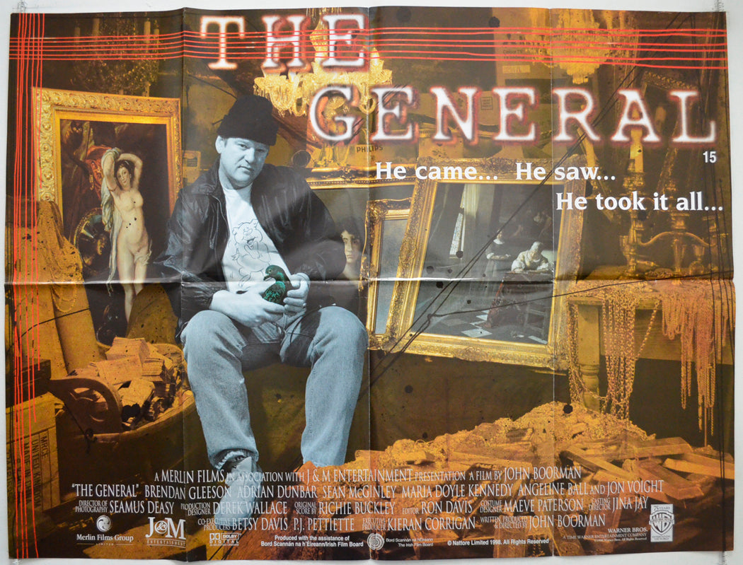 The General Original Quad Poster - Film Poster - Movie Poster  