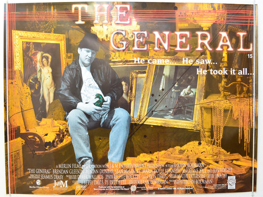 The General  Original British Quad Poster - Film Poster - Movie Poster