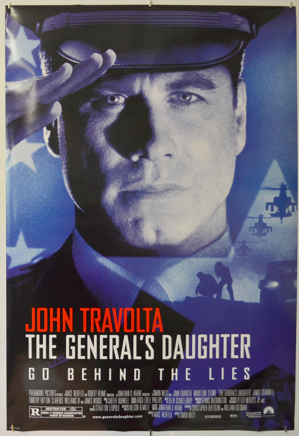 The General's Daughter  (Style A)   Original One Sheet Poster - Film Poster - Movie Poster