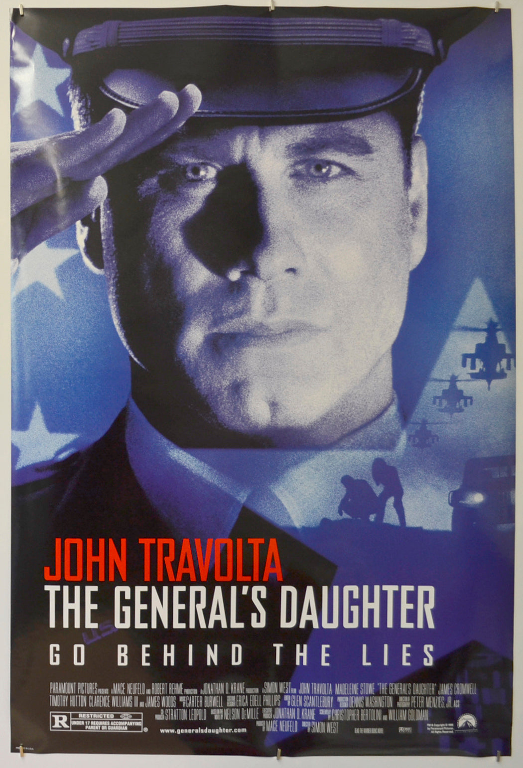 The General's Daughter  (Style A)   Original One Sheet Poster - Film Poster - Movie Poster