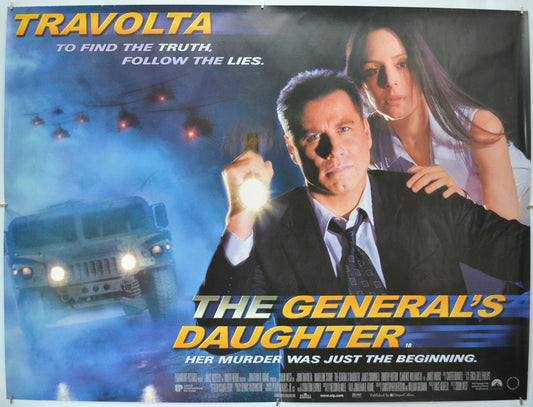 The General’s Daughter - Original Quad Poster - Film Poster - Movie Poster