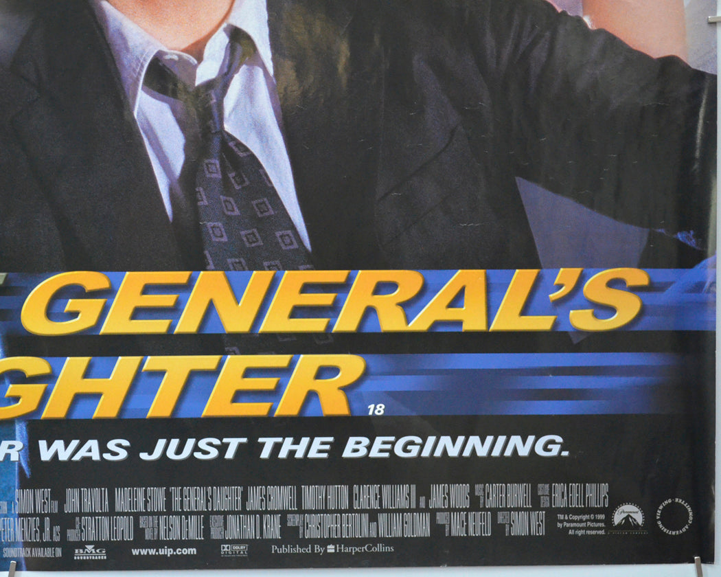 THE GENERAL’S DAUGHTER (Bottom Right) Cinema Quad Movie Poster 