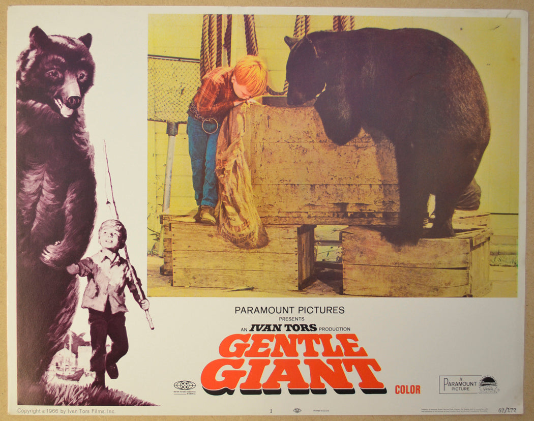 GENTLE GIANT (Card 1) Cinema Lobby Card Set 