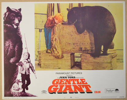 GENTLE GIANT (Card 1) Cinema Lobby Card Set 