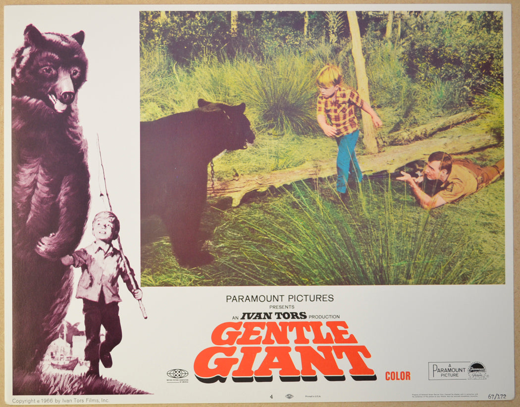 GENTLE GIANT (Card 4) Cinema Lobby Card Set 