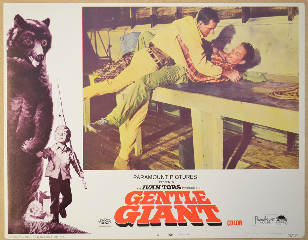 GENTLE GIANT (Card 6) Cinema Lobby Card Set 