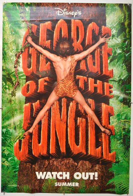 George Of The Jungle (Teaser / Advance Version) Original One Sheet Poster - Film Poster - Movie Poster