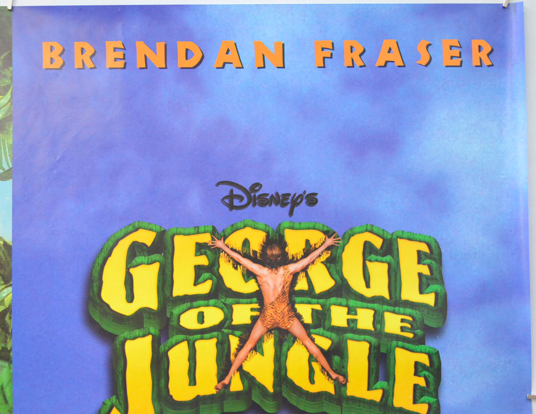 GEORGE OF THE JUNGLE (Top Right) Cinema Quad Movie Poster 