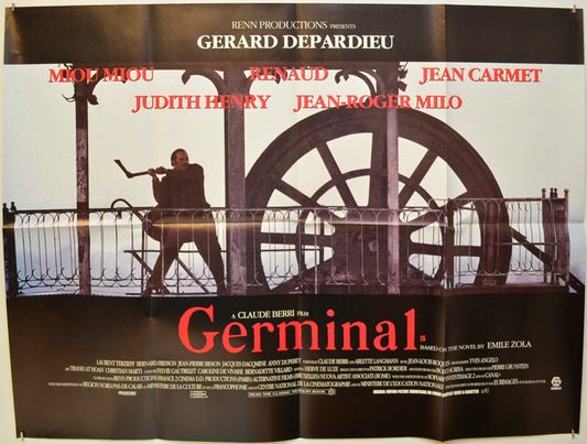 Germinal Original Quad Poster - Film Poster - Movie Poster