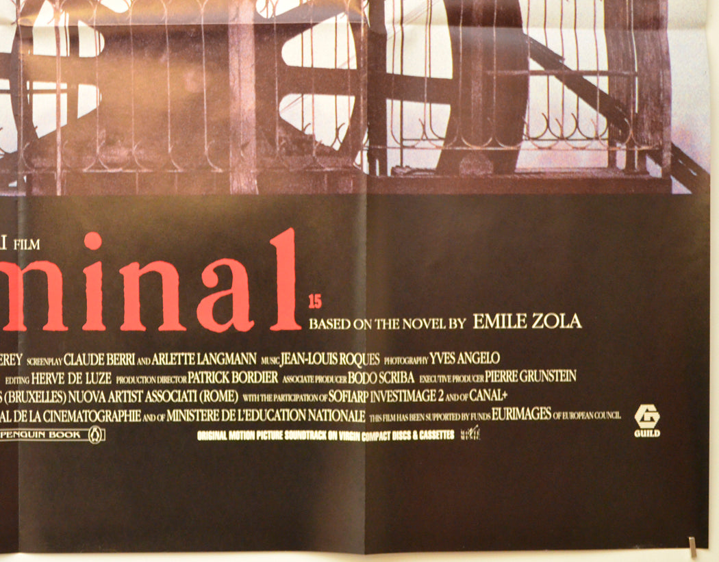 GERMINAL (Bottom Right) Cinema Quad Movie Poster 