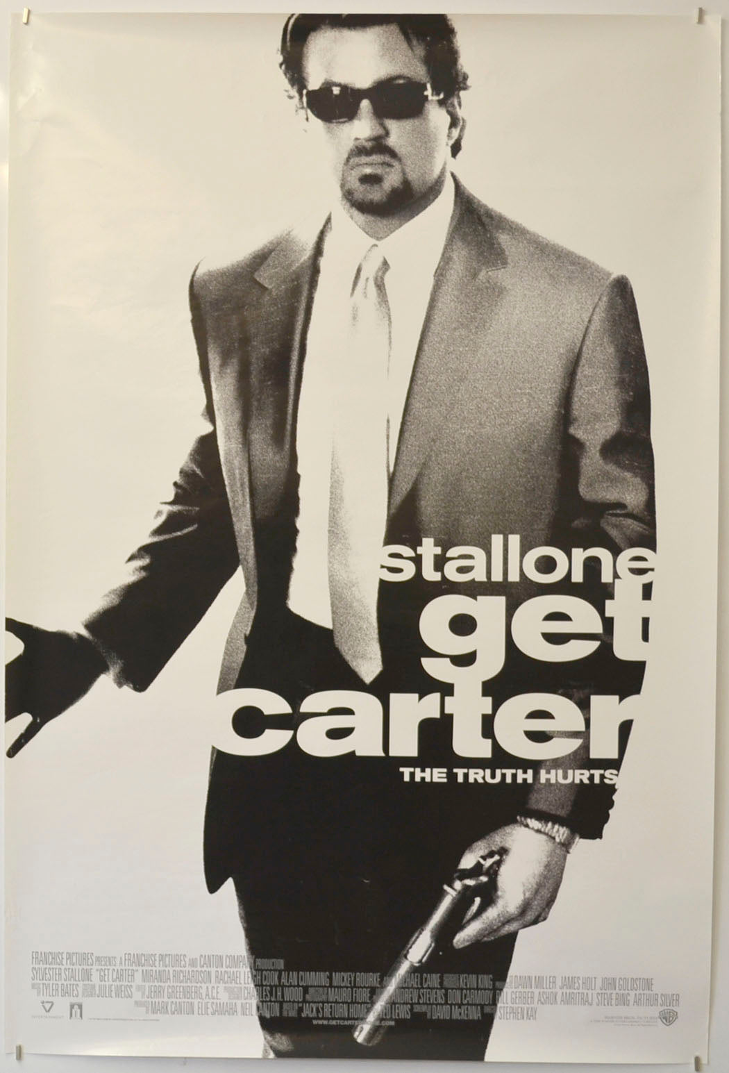 Get Carter Original One Sheet Poster - Film Poster - Movie Poster