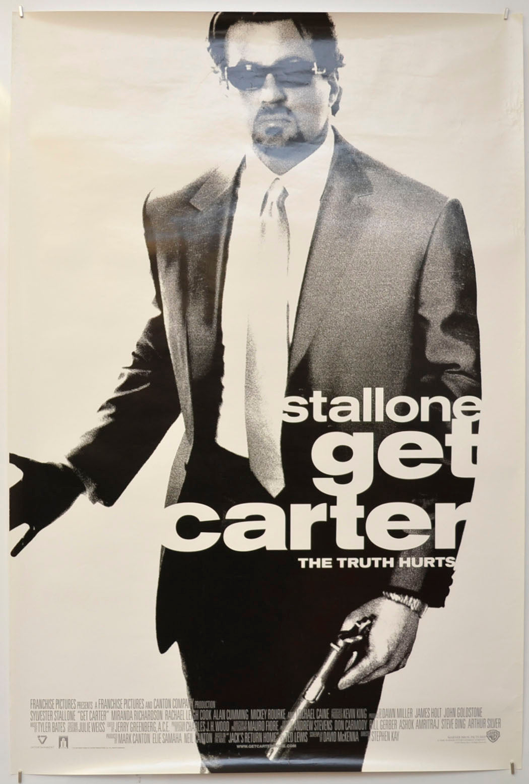 Get Carter Original One Sheet Poster - Film Poster - Movie Poster