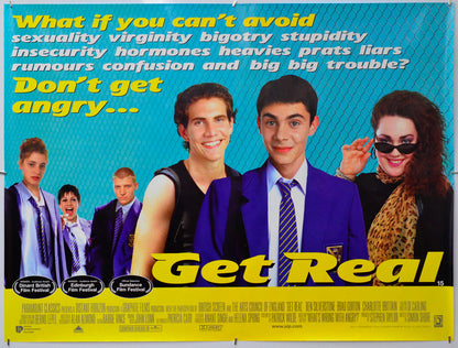 Get Real - Original Quad Poster - Film Poster - Movie Poster