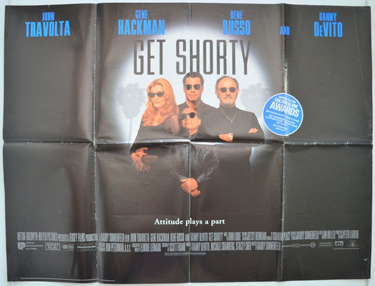 Get Shorty Original Quad Poster - Film Poster - Movie Poster  