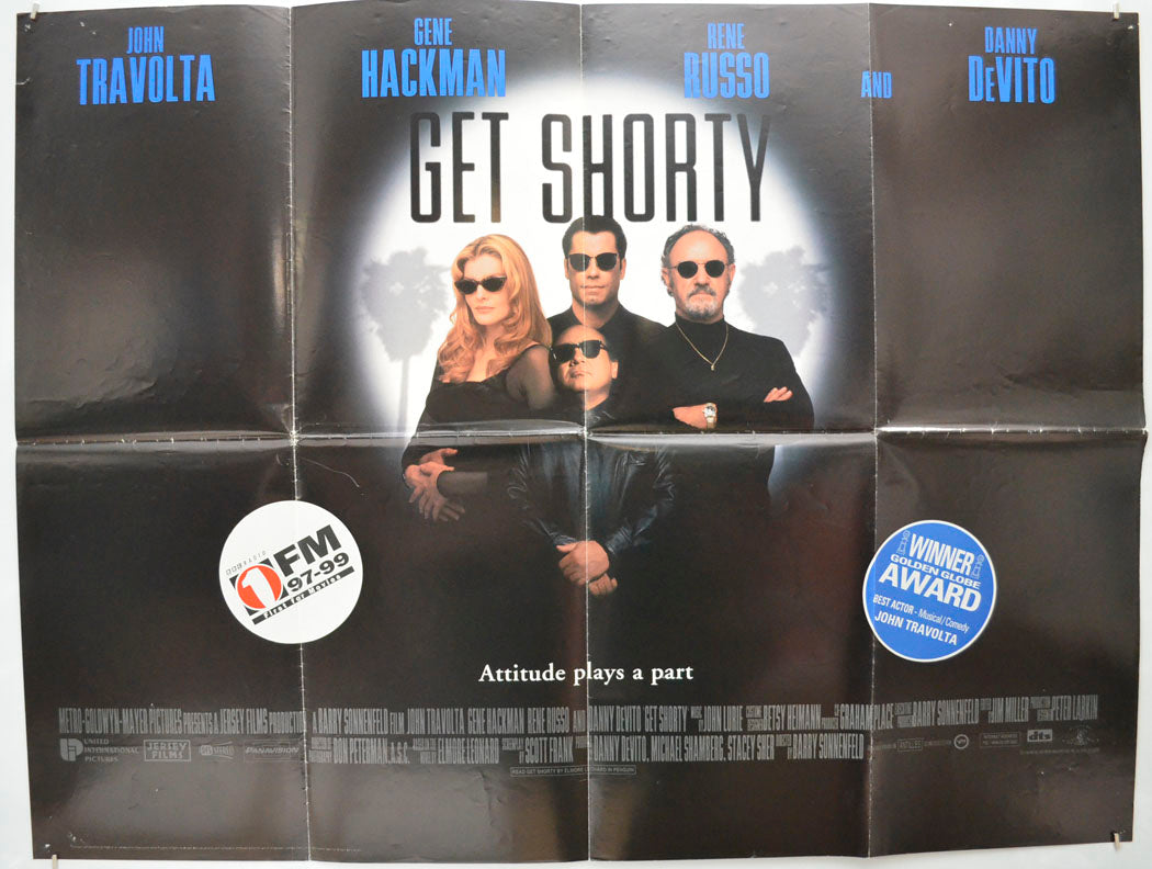 Get Shorty Original Quad Poster - Film Poster - Movie Poster