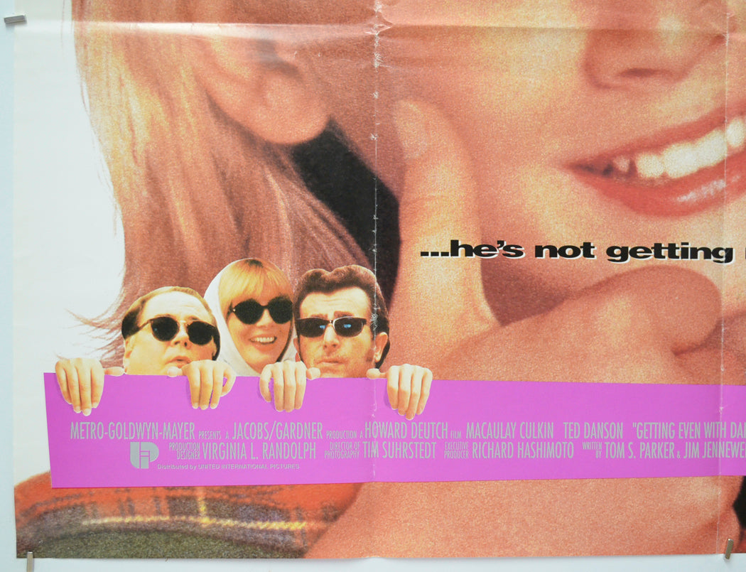 GETTING EVEN WITH DAD (Bottom Left) Cinema Quad Movie Poster 