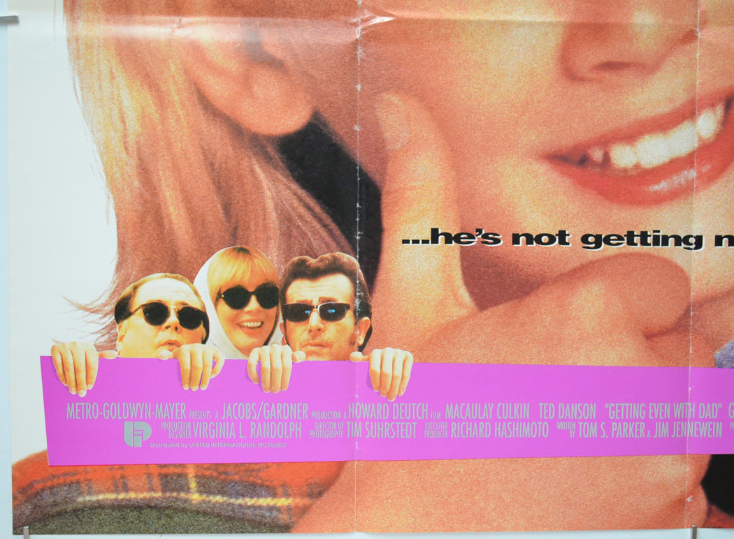 GETTING EVEN WITH DAD (Bottom Left) Cinema Quad Movie Poster 