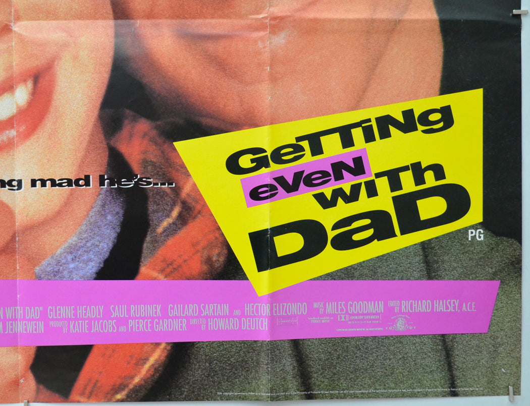 GETTING EVEN WITH DAD (Bottom Right) Cinema Quad Movie Poster 