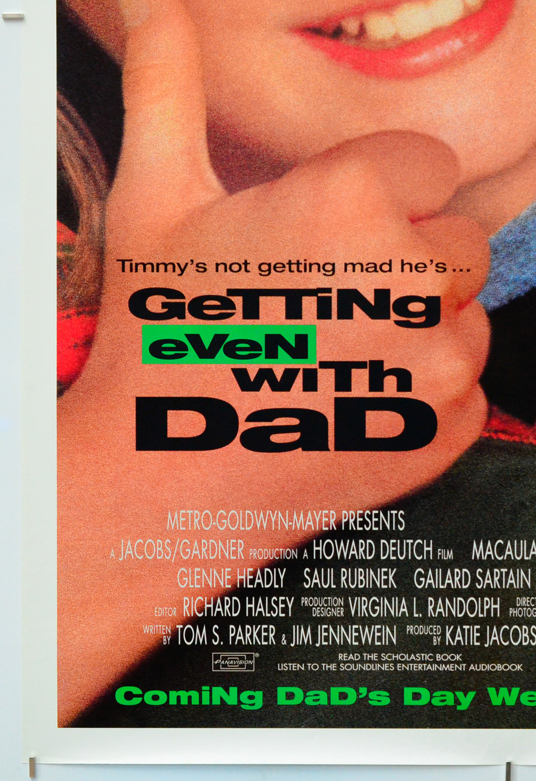 Getting Even With Dad (Bottom Left) Cinema One Sheet Movie Poster 