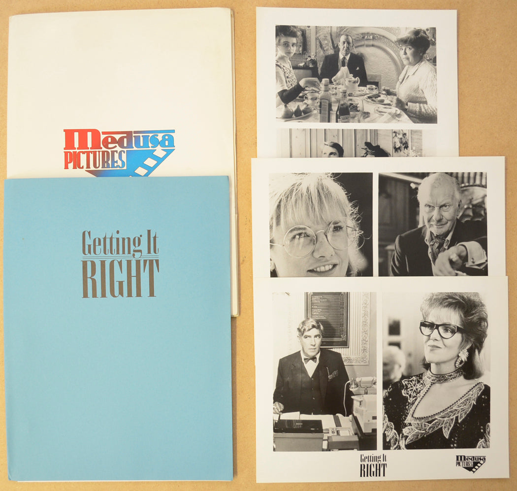 Getting It Right Original Cinema Exhibitors Press Kit 