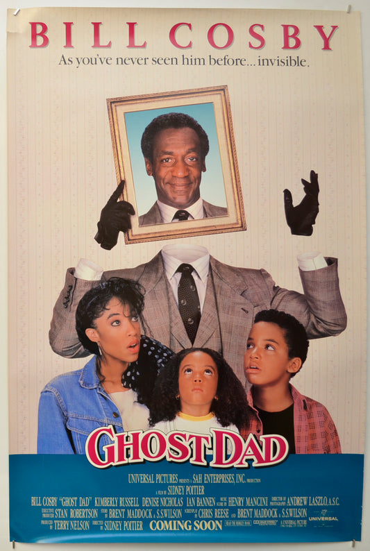 Ghost Dad Original One Sheet Poster - Film Poster - Movie Poster