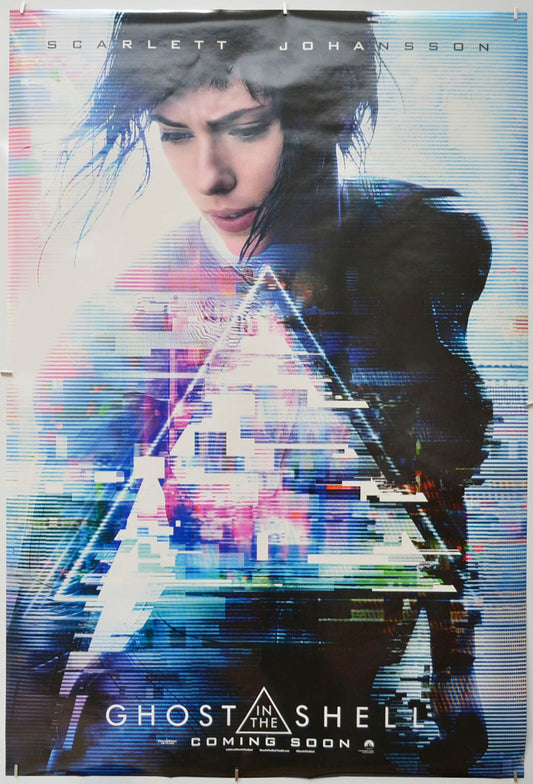 Ghost In The Shell (Teaser / Advance Version ) Original One Sheet Poster - Film Poster - Movie Poster