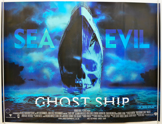 Ghost Ship Original Quad Poster - Film Poster - Movie Poster  