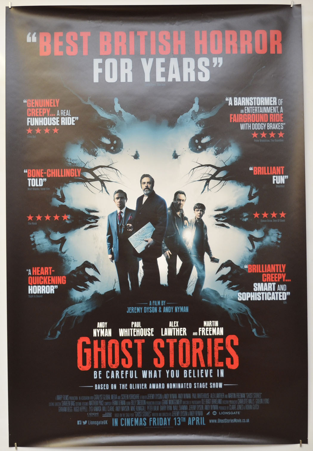 Ghost Stories Original One Sheet Poster - Film Poster - Movie Poster