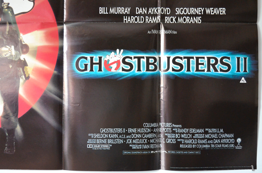 GHOSTBUSTERS II (Bottom Right) Cinema Quad Movie Poster 