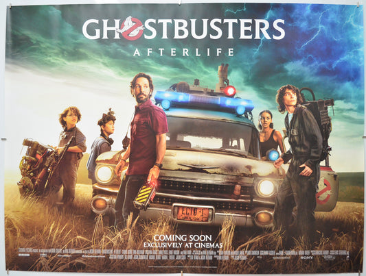 Ghostbusters Afterlife Original Quad Poster - Film Poster - Movie Poster