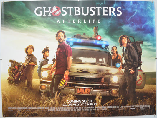 Ghostbusters Afterlife Original Quad Poster - Film Poster - Movie Poster