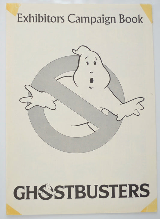 Ghostbusters Original 4 Page Cinema Exhibitors Campaign Pressbook (UK)