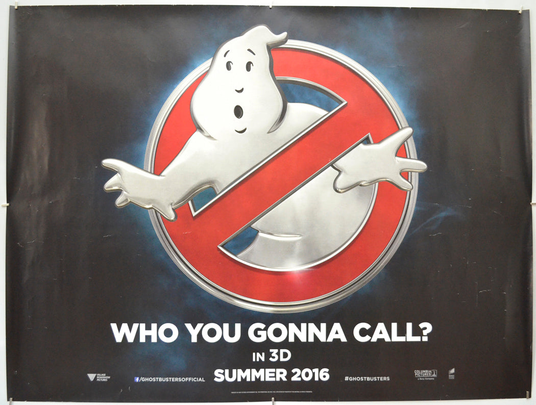 Ghostbusters - Original Quad Poster - Film Poster - Movie Poster