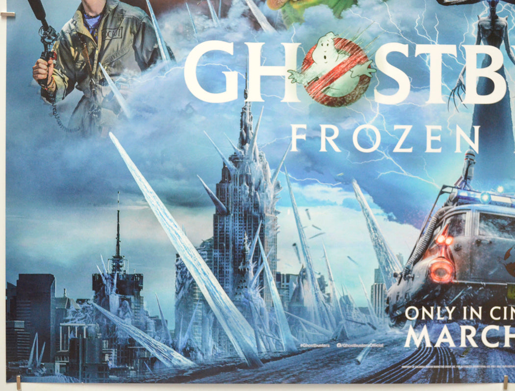 Ghostbusters: Frozen Empire Original Cinema Quad Movie Poster - Bottom Left