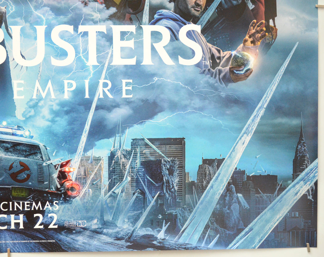 Ghostbusters: Frozen Empire Original Cinema Quad Movie Poster - Bottom Right