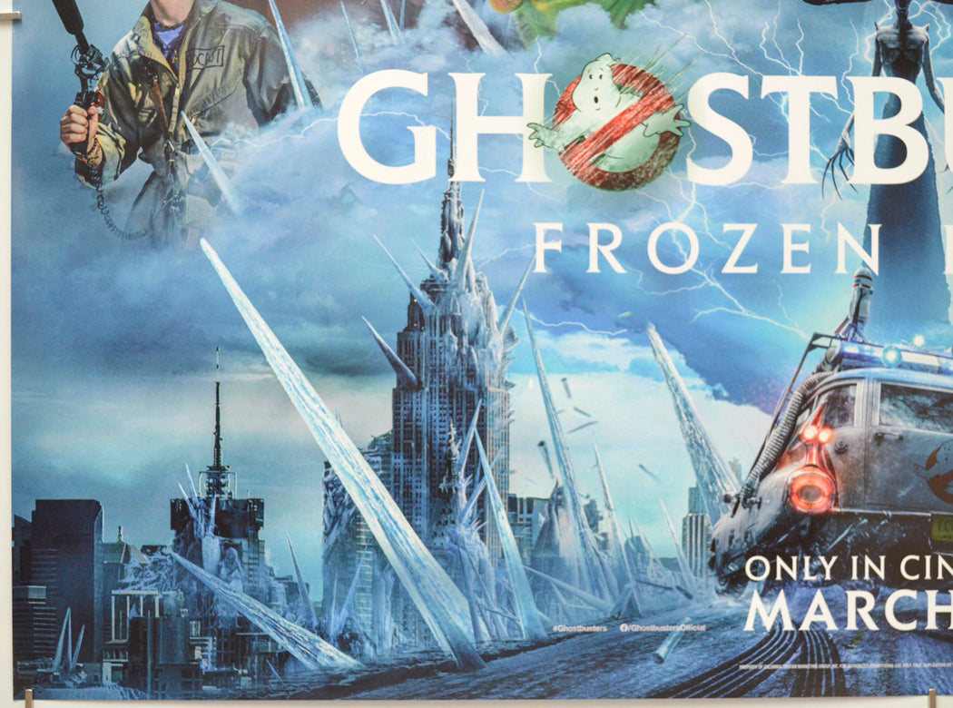 Ghostbusters: Frozen Empire Original Cinema Quad Movie Poster - Bottom Left