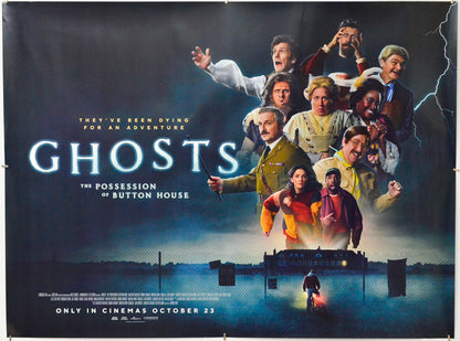 Ghosts: The Possession of Button House - Original Quad Poster - Film Poster - Movie Poster