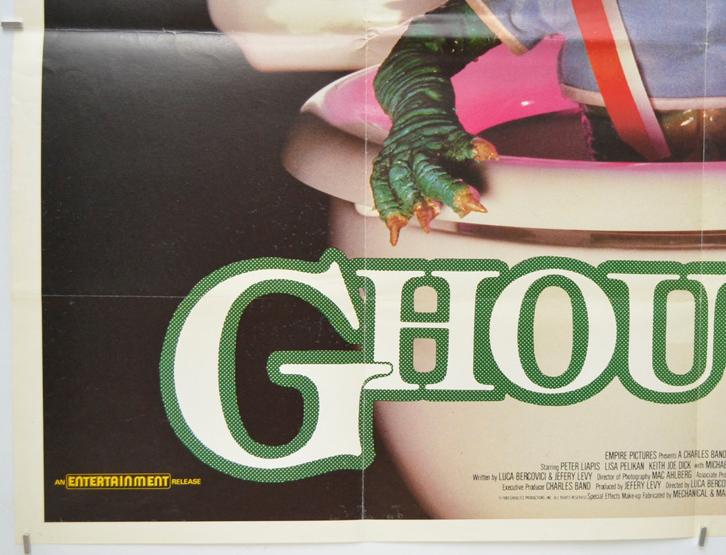 GHOULIES (Bottom Left) Cinema Quad Movie Poster 