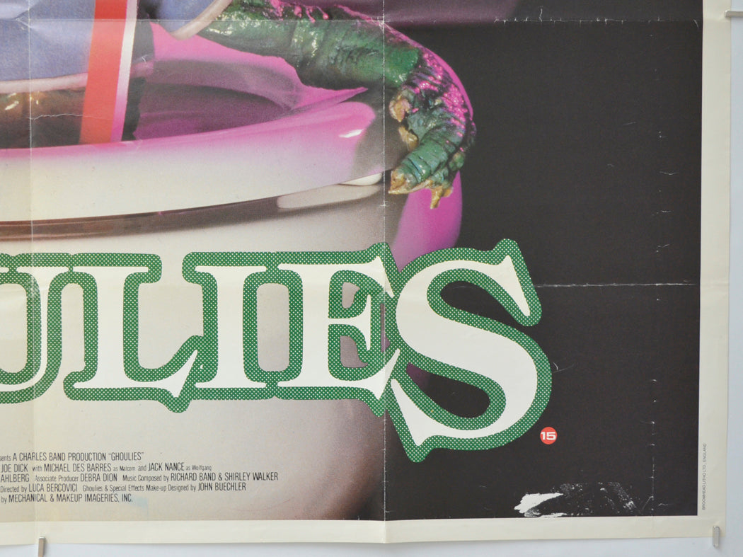 GHOULIES (Bottom Right) Cinema Quad Movie Poster 