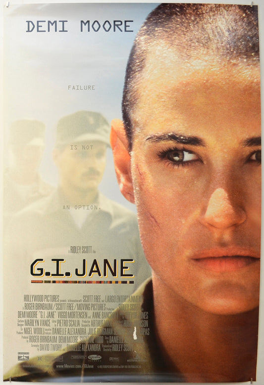 G.I. Jane Original One Sheet Poster - Film Poster - Movie Poster