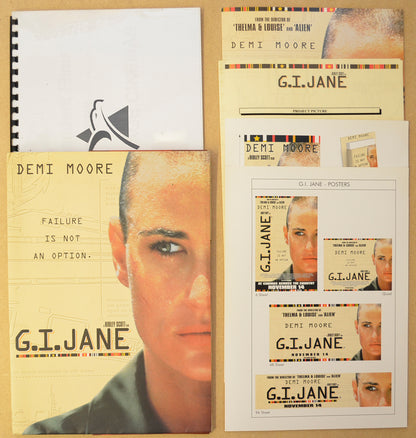 G.I. Jane Original Cinema Exhibitors Press Kit 