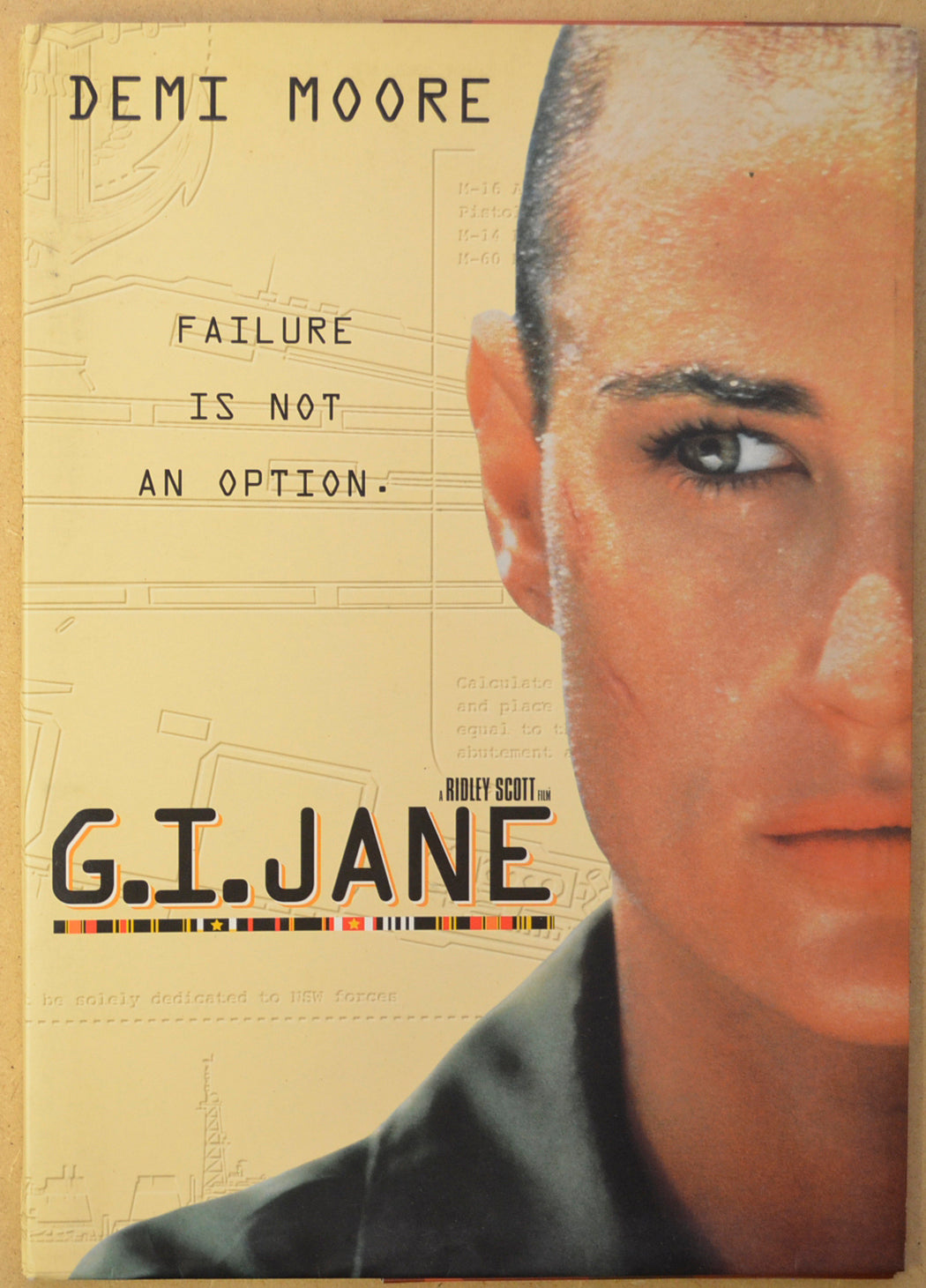 G.I. JANE Original Cinema Press Kit – Folder 