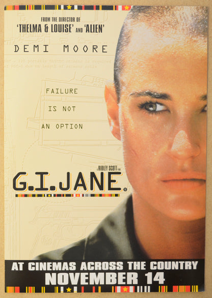 G.I. JANE Original Cinema Press Kit – Synopsis 