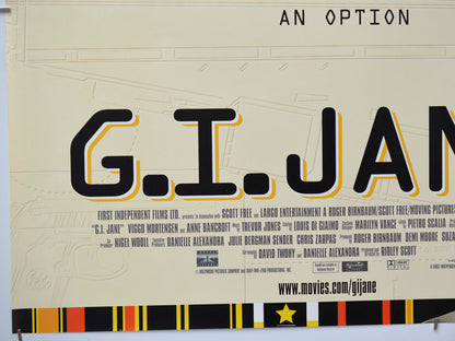 G.I. Jane (Bottom Left) Cinema Quad Movie Poster 