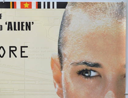 G.I. Jane (Top Right) Cinema Quad Movie Poster 