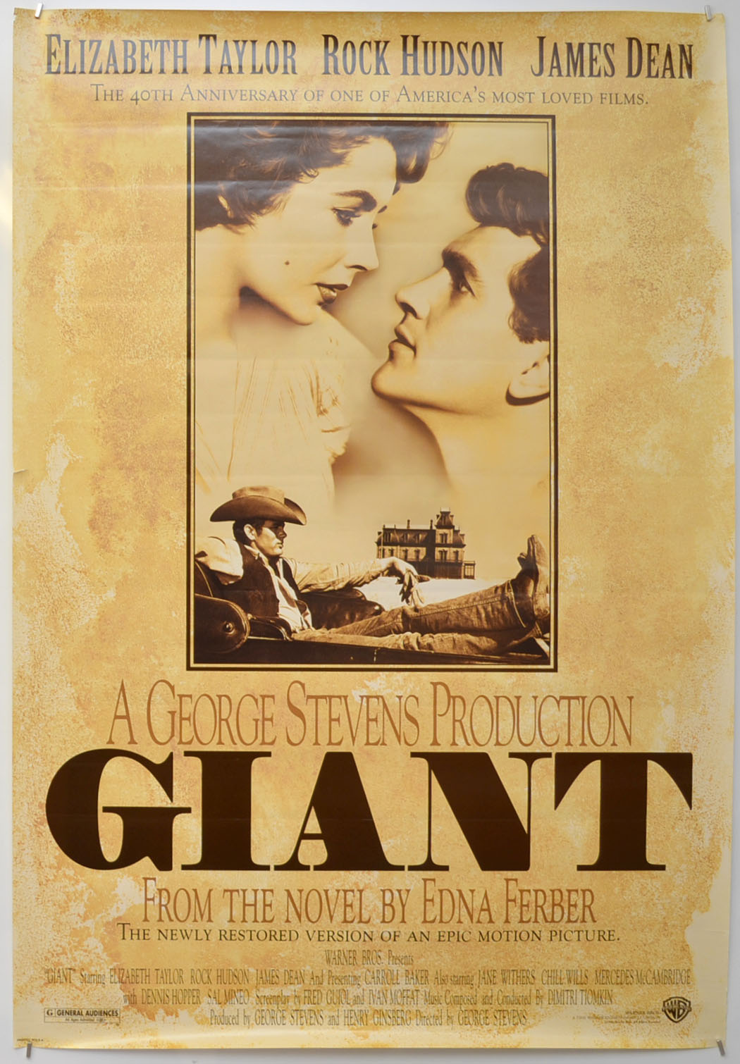 Giant Original One Sheet Poster - Film Poster - Movie Poster